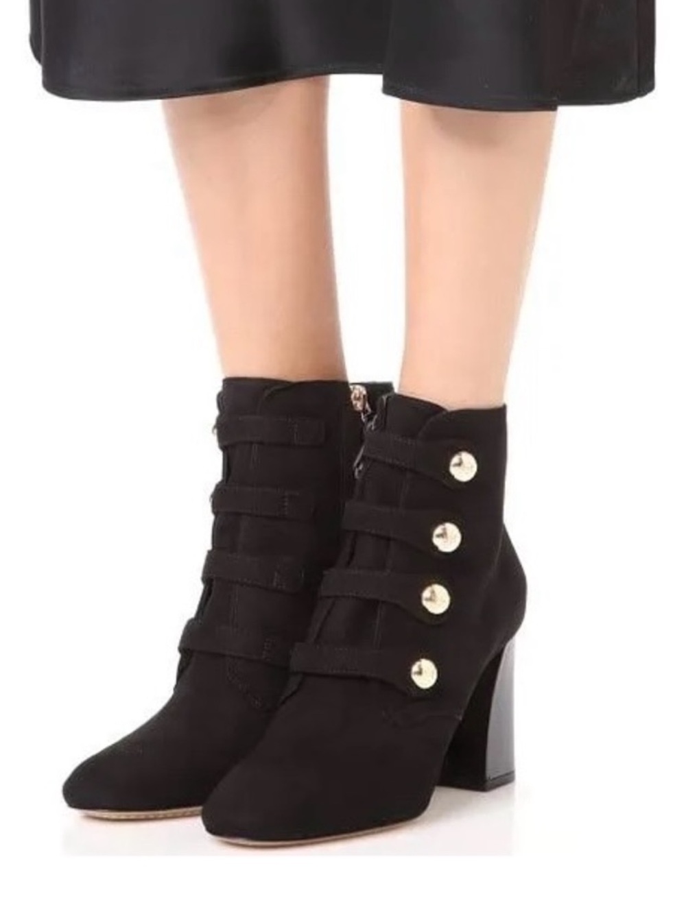 Tory Burch size 8 black wool Marissa ankle booties